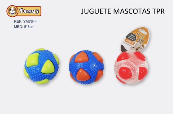 Juguete TPR para mascotas 8*8 cm - Juguetes para mascotas