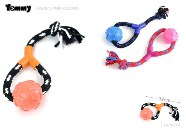 Juguete Y en forma de hueso 3977 - Accesorios para mascotas