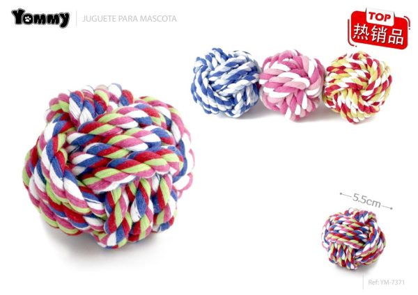 Juguete de Cuerda Doble 23CM - Juguete de cuerda para mascotas