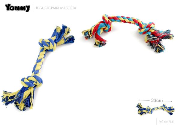 Juguete de Cuerda Doble 33CM - Accesorios para mascotas