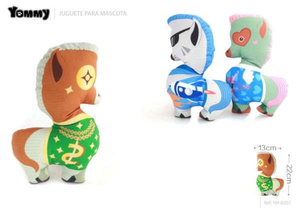 Juguete de caballo de peluche 22*13 cm - Accesorios para mascotas