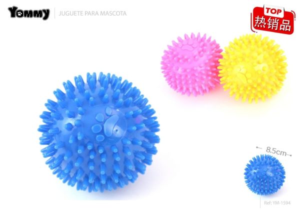 Juguete de caucho con huella 8.5 cm - Juguetes para mascotas