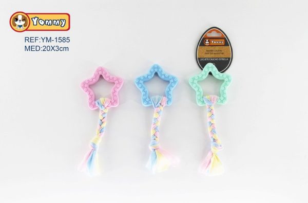 Juguete de caucho de 20*3cm - Juguetes interactivos para mascotas