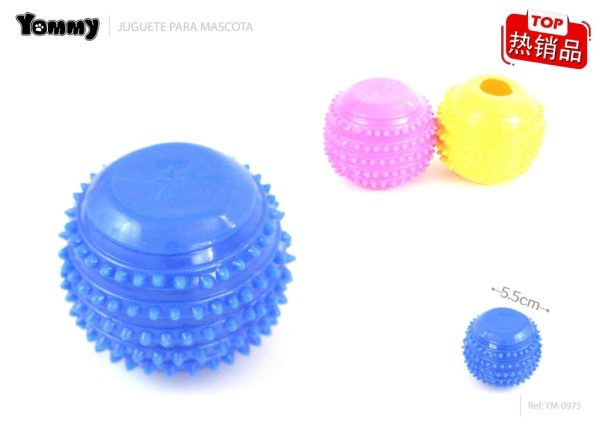 Juguete de caucho para perros 5.5cm para mascotas