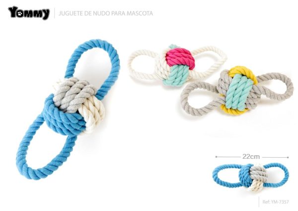 Juguete de cuerda de colores 22 cm - Juguetes para mascotas