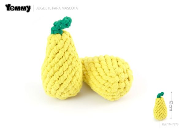 Juguete de cuerda en forma de pera de 12cm - Juguetes para mascotas