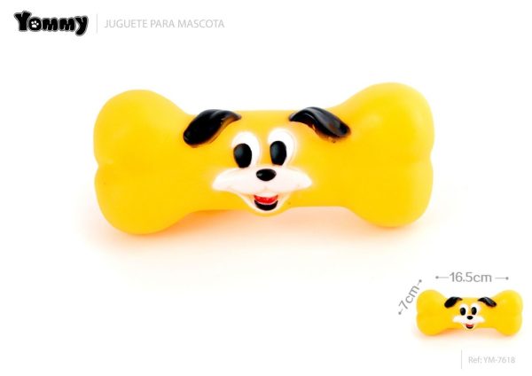 Juguete de goma 16.5x7x4cm - Juguetes para mascotas