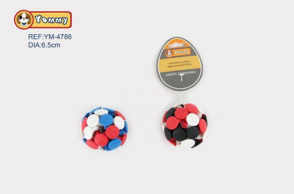 Juguete de goma LED de 6.5 cm - Juguetes para mascotas