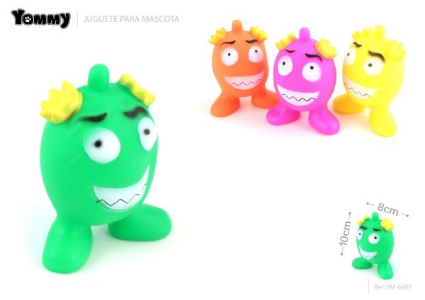 Juguete de goma de 10x8cm (perro) - Productos para mascotas