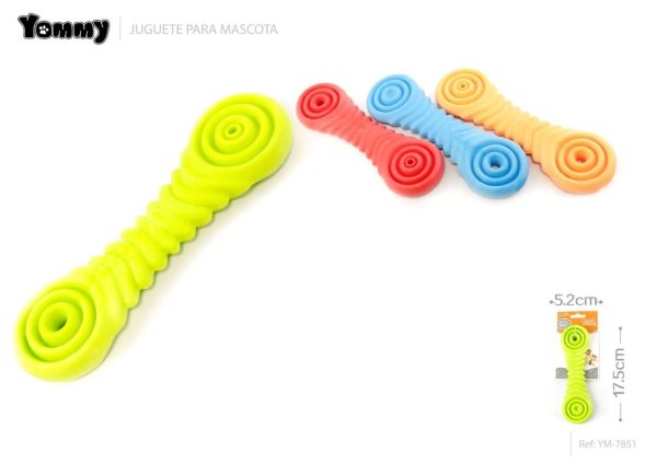 Juguete de goma para mascotas 17.5 cm*5.2 cm - Accesorios para mascotas