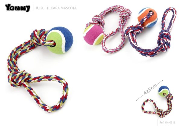 Juguete de pelota de tenis para perros 42.5cm - Juguetes para mascotas