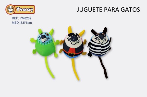 Juguete de ratón 8.5 x 6 cm - Juguete para gatos