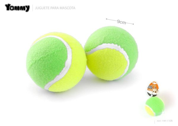Juguete de tenis A grado diámetro 9 cm - Pelotas y juguetes para perros