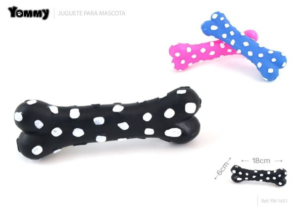 Juguete de vinilo hueso 18*6*2.5cm - Juguetes para mascotas