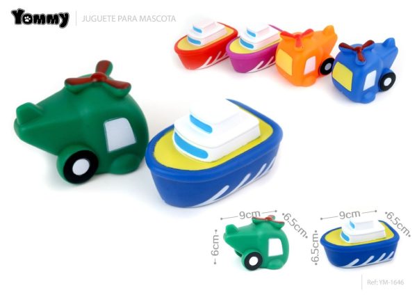 Juguete de vinilo para mascotas 9.5*6.5*6cm/9*6.5*6.5cm - Juguetes para mascotas