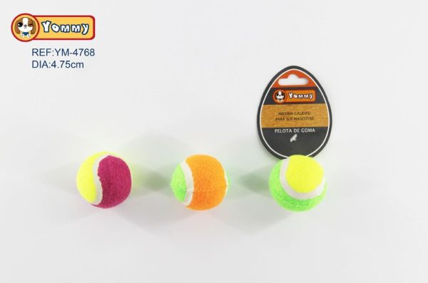 Juguete goma mixto 4.85 cm - Pelota de goma