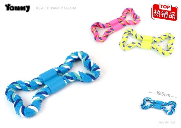 Juguete hueso nudo 19.5CM - Juguetes para mascotas