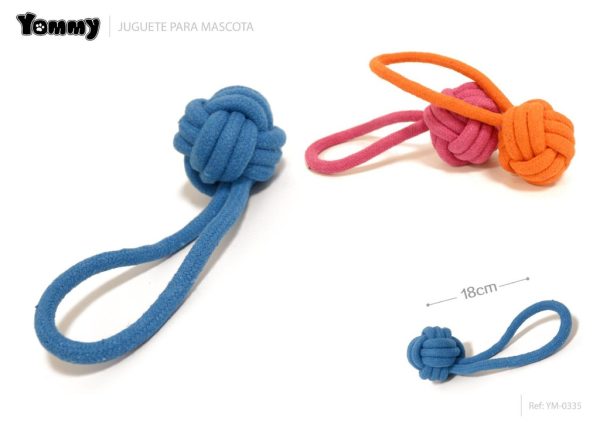 Juguete nudo bola 18CM - Juguetes para mascotas