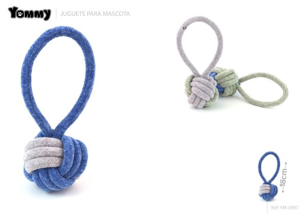 Juguete nudo para mascotas 18 cm - Juguetes para mascotas