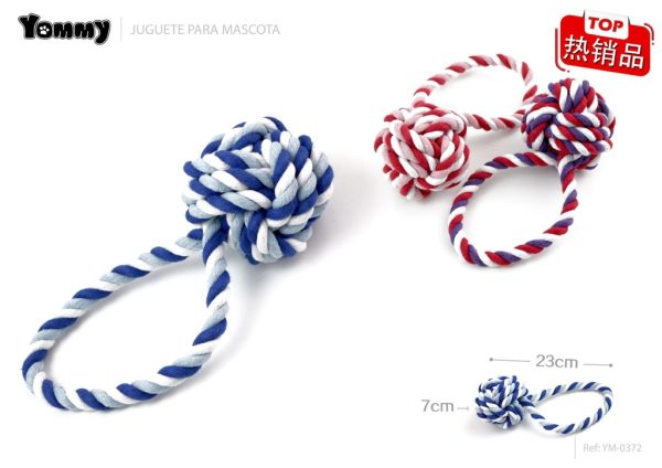 Juguete nudo para mascotas 23*7*7cm - Juguetes para animales