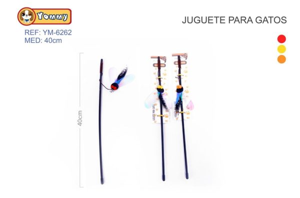 Juguete para gatos varita de 40CM - Juguete para gatos