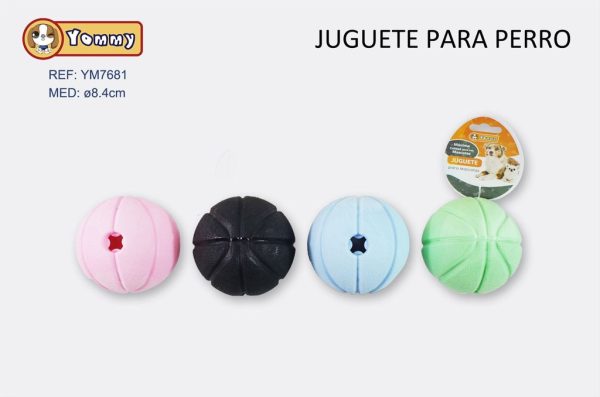 Juguete para mascotas TPR en forma de burbuja diámetro 8.4cm - Accesorios para mascotas