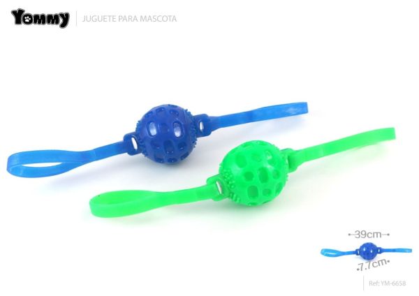 Juguete para mascotas interactivo TPR 39x7.7cm