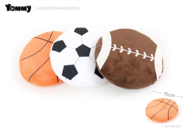 Juguete volador en forma de disco para mascotas de 15cm