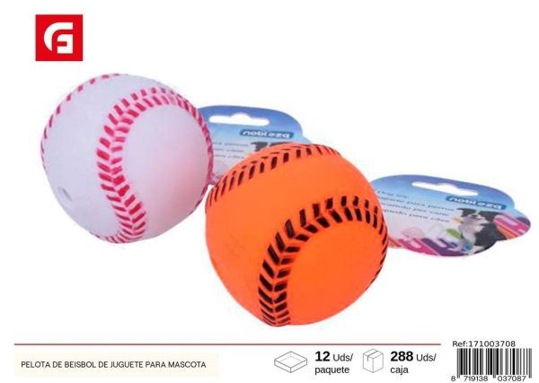Pelota de béisbol de juguete para mascotas - Juguetes para mascotas