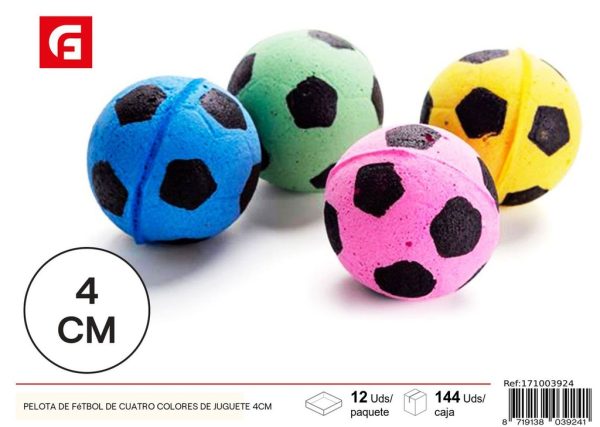 Pelota de fútbol de juguete 4cm - Juguetes para perros