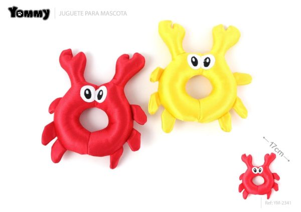 Peluche de cangrejo de 17 cm - Juguete suave para niños