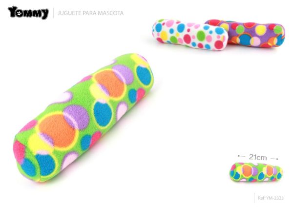 Peluche de palo de tres colores 21CM - Juguetes para mascotas