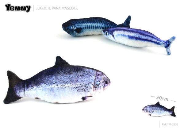 Peluche de pez de mar 20 cm - Juguetes para mascotas