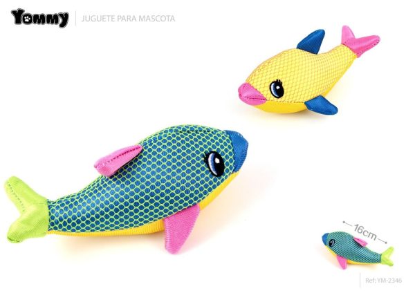 Peluche delfín 16cm - Juguetes para mascotas