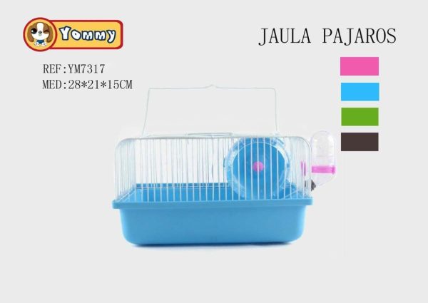 Caja para hámster 28*21*15CM - Jaula para mascotas
