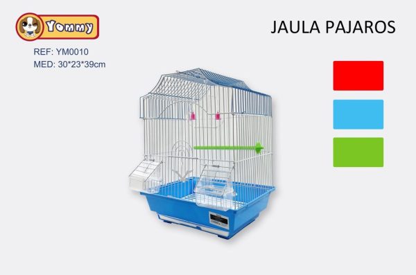 Jaula de pájaros 29.7x26.5x37 cm - Accesorios para mascotas