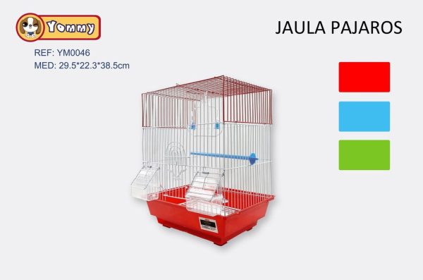 Jaula de pájaros 29.7x26.5x37 cm - Accesorios para mascotas - Imagen 2