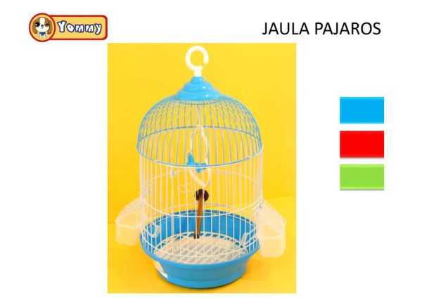 Jaula de pájaros mezcla Φ23x42cm - Accesorios para mascotas