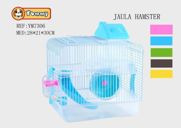 Jaula para hámster 28x21x30 cm - Casa para mascotas