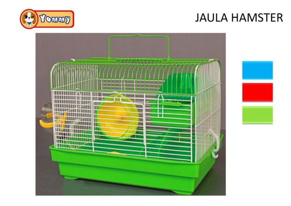 Jaula para hámsters 33.5x23.5x24.5cm para mascotas