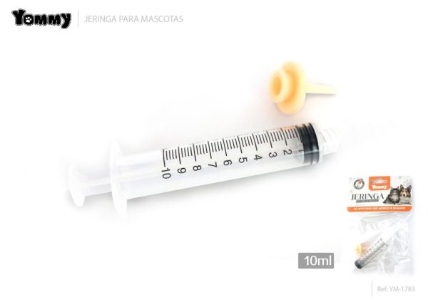 Jeringa para mascotas 10ML - Utensilio veterinario - Imagen 2