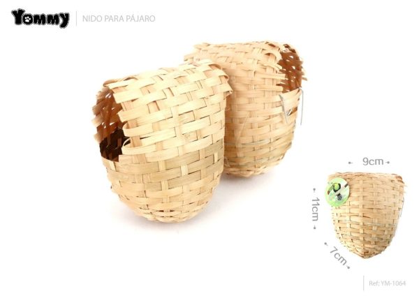 Nido de pájaro 9*7*11cm - Accesorios para aves y mascotas