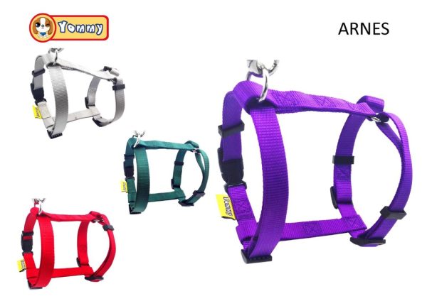 Arnés rectangular de nylon 2.0/35-500 cm - Accesorios para mascotas