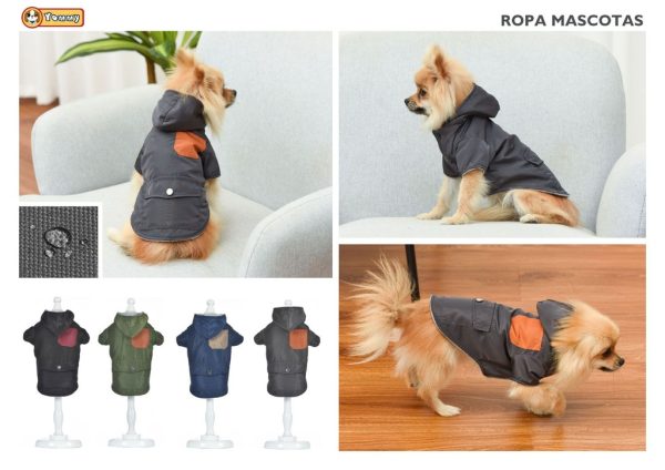 Chubasquero para perros S - Ropa para mascotas