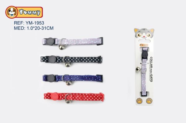 Collar para gato 1.0x (20-31)cm ajustable