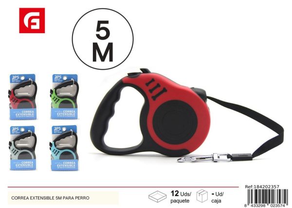 Correa extensible para perro 5m - Accesorios para mascotas