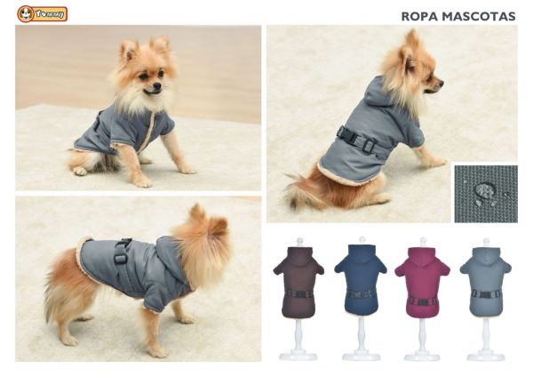 Ropa anorak capucha L - Ropa para mascotas