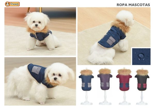 Ropa anorak con cuello XL - Ropa para mascotas