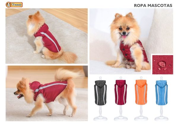 Ropa de perro con capucha talla S - Accesorios para mascotas