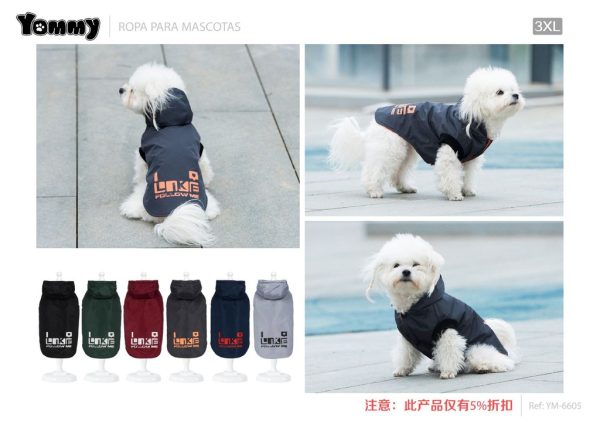 Ropa impermeable para perros 3XL - Impermeable para mascotas - Imagen 3